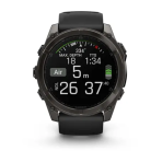 Laikrodis GARMIN Fenix 8, 51 mm, AMOLED, Anglies spalvos
