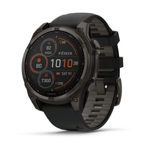 Laikrodis GARMIN Fenix 8, 51 mm, Sapphire Solar, juodas