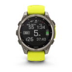Laikrodis GARMIN Fenix 8, 51 mm, Sapphire Solar, geltonas