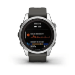 Laikrodis GARMIN Fenix 7S Pro Solar, pilkas