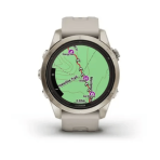 Laikrodis GARMIN Fenix 7S Pro Sapphire Solar, kreminis