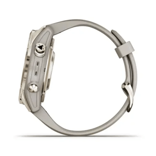 Laikrodis GARMIN Fenix 7S Pro Sapphire Solar, kreminis