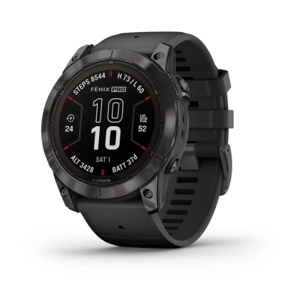 Laikrodis GARMIN Fenix 7X Pro, Sapphire Solar, Anglies spalvos