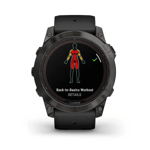 Laikrodis GARMIN Fenix 7X Pro, Sapphire Solar, Anglies spalvos