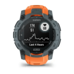Laikrodis GARMIN Instinct 3, 50 mm, SOLAR, oranžinis