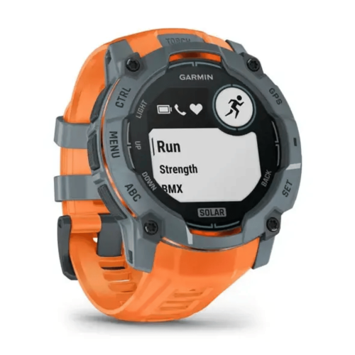 Laikrodis GARMIN Instinct 3, 50 mm, SOLAR, oranžinis