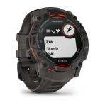 Laikrodis GARMIN Instinct 3, 50 mm, SOLAR, juodas