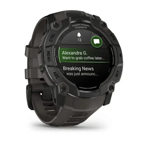 Laikrodis GARMIN Instinct 3, 50 mm, AMOLED, juodas