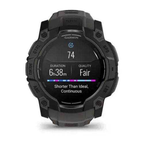 Laikrodis GARMIN Instinct 3, 50 mm, AMOLED, juodas