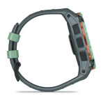 Laikrodis GARMIN Instinct 3, 50 mm, AMOLED, pilkas ir žalias