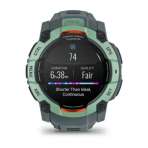 Laikrodis GARMIN Instinct 3, 50 mm, AMOLED, pilkas ir žalias
