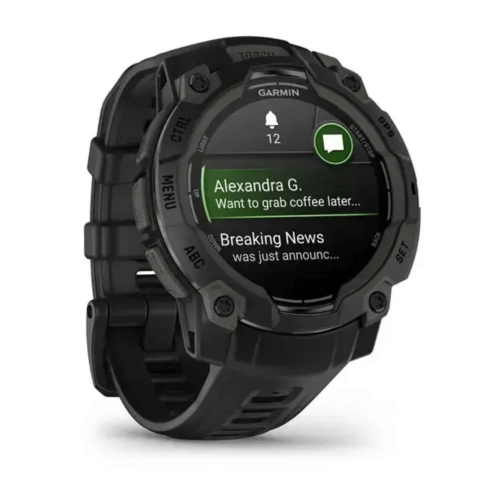 Laikrodis GARMIN Instinct 3, 45 mm, AMOLED, juodas