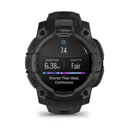 Laikrodis GARMIN Instinct 3, 45 mm, AMOLED, juodas
