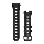 Silikoninis dirželis Garmin Instinct 3 50 mm laikrodžiui, 26 mm, juodas
