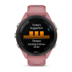 Laikrodis GARMIN Forerunner 265s, 42 mm, rausvas