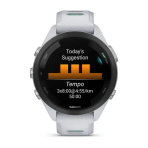Laikrodis GARMIN Forerunner 265s, 42 mm, baltas