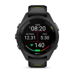Laikrodis GARMIN Forerunner 265s, 42 mm, juodas