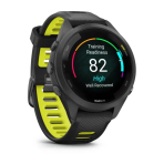 Laikrodis GARMIN Forerunner 265s, 42 mm, juodas