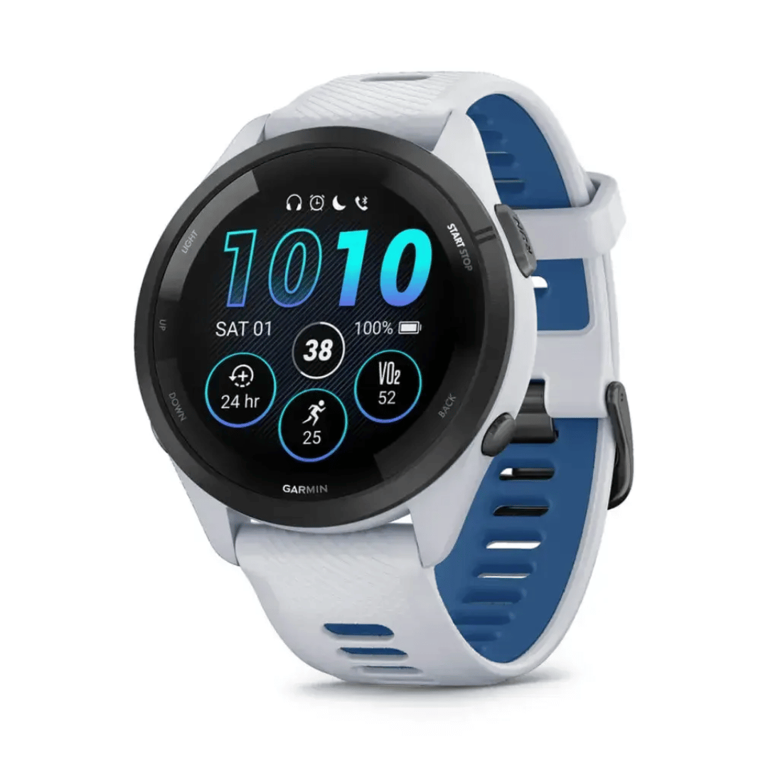 Laikrodis GARMIN Forerunner 265, 46 mm, baltas