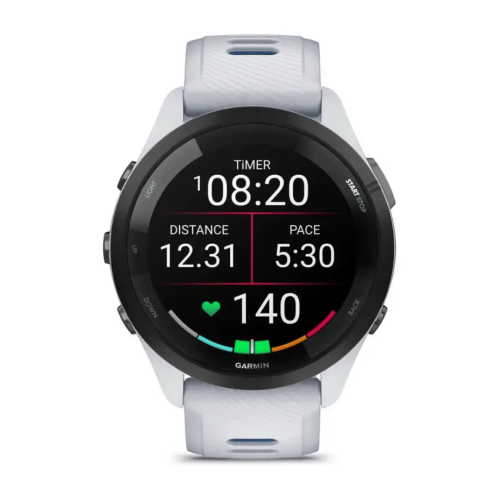Laikrodis GARMIN Forerunner 265, 46 mm, baltas