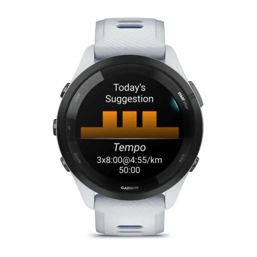 Laikrodis GARMIN Forerunner 265, 46 mm, baltas