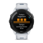 Laikrodis GARMIN Forerunner 265, 46 mm, baltas