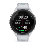 Laikrodis GARMIN Forerunner 265s, 42 mm, baltas