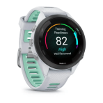 Laikrodis GARMIN Forerunner 265s, 42 mm, baltas