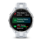 Laikrodis GARMIN Forerunner 965, 46 mm, baltas