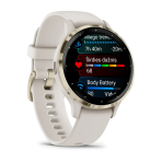 Laikrodis GARMIN Venu 3S, dramblio kaulo spalvos