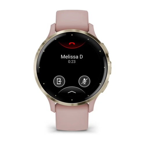 Laikrodis GARMIN Venu 3S, pilkai rausvos spalvos