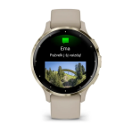 Laikrodis GARMIN Venu 3S, šviesaus aukso spalvos