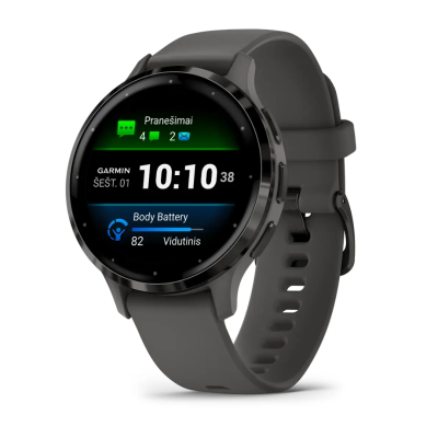 Laikrodis GARMIN Venu 3S, skalūno spalvos