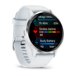 Laikrodis GARMIN Venu 3, baltos spalvos