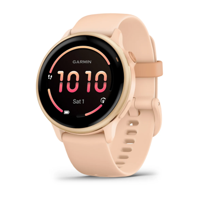 Laikrodis GARMIN Vivoactive 6, šviesiai rožinis