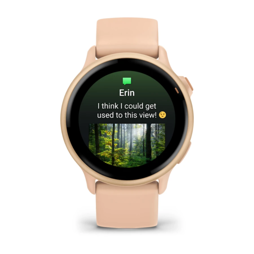 Laikrodis GARMIN Vivoactive 6, šviesiai rožinis