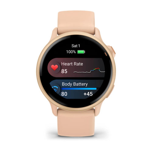 Laikrodis GARMIN Vivoactive 6, šviesiai rožinis