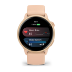 Laikrodis GARMIN Vivoactive 6, šviesiai rožinis