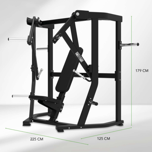 Staklės TUNTURI Platinum Wide Chest Press Plate loaded V-series