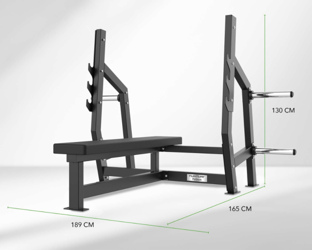 Suoliukas TUNTURI Platinum Horizontal Bench Press V-series
