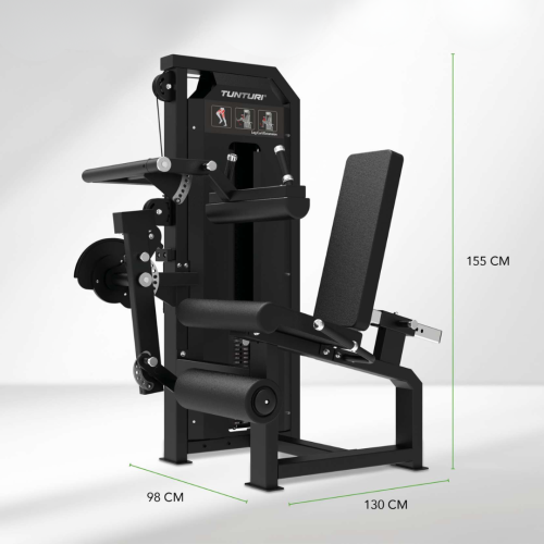 Staklės TUNTURI Platinum Dual Leg Curl / Extension Selectorized V-series