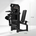 Staklės TUNTURI Platinum Dual Leg Curl / Extension Selectorized V-series