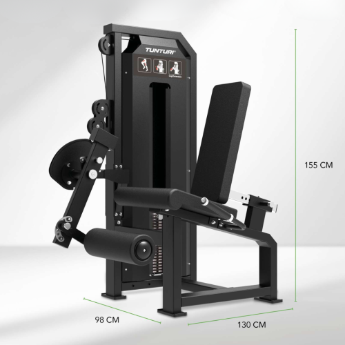 Staklės TUNTURI Platinum Leg extension Selectorized V-series
