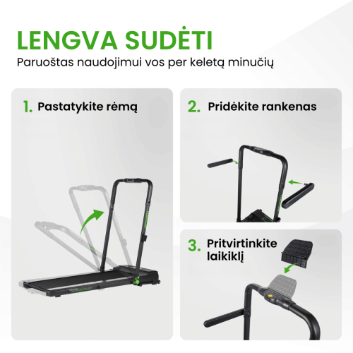 Bėgimo takelis TUNTURI Cardio Fit T10 Treadmill