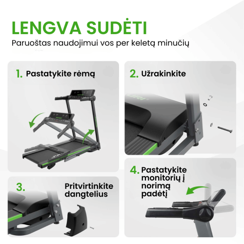 Bėgimo takelis TUNTURI Cardio Fit T25 Treadmill