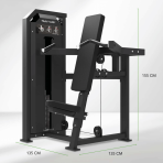 Staklės TUNTURI Platinum Shoulder Press Selectorized V-series