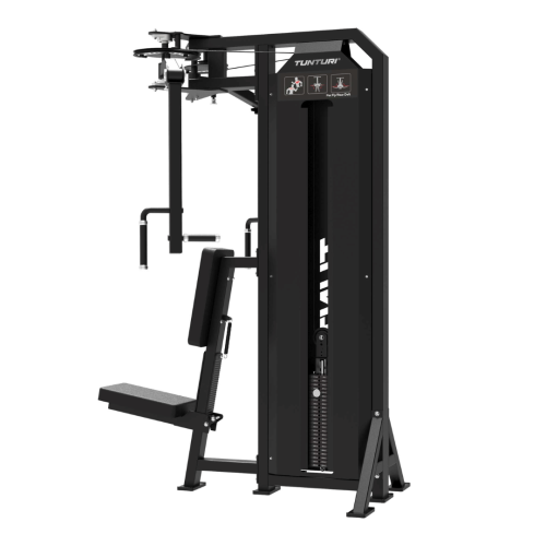Staklės TUNTURI Platinum Dual Pec Fly/Rear Delt Selectorized V-series