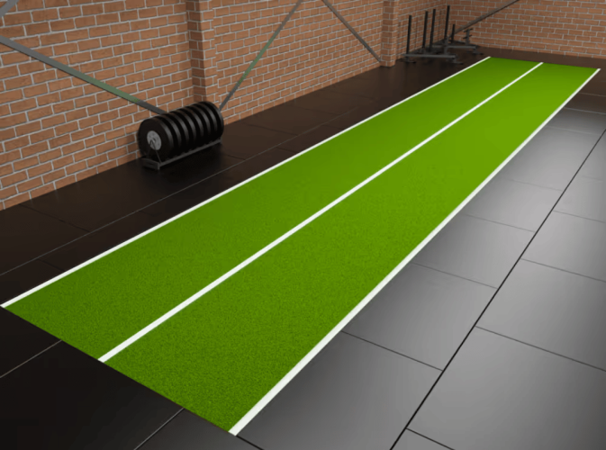 Grindų danga su dirbtine žole Trackz Uni Sprint 15 × 2 m
