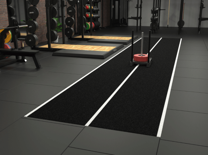 Grindų danga su dirbtine žole Trackz Uni Sprint 30 × 2 m