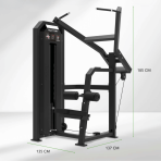 Staklės TUNTURI Platinum Lat Pulldown Selectorized V-series